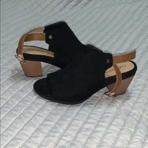 Croft & Barrow open-toed heels